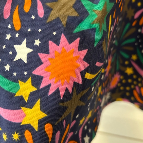 NWT Mini Boden Dress 3-4 Multi Firework - Picture 5 of 6